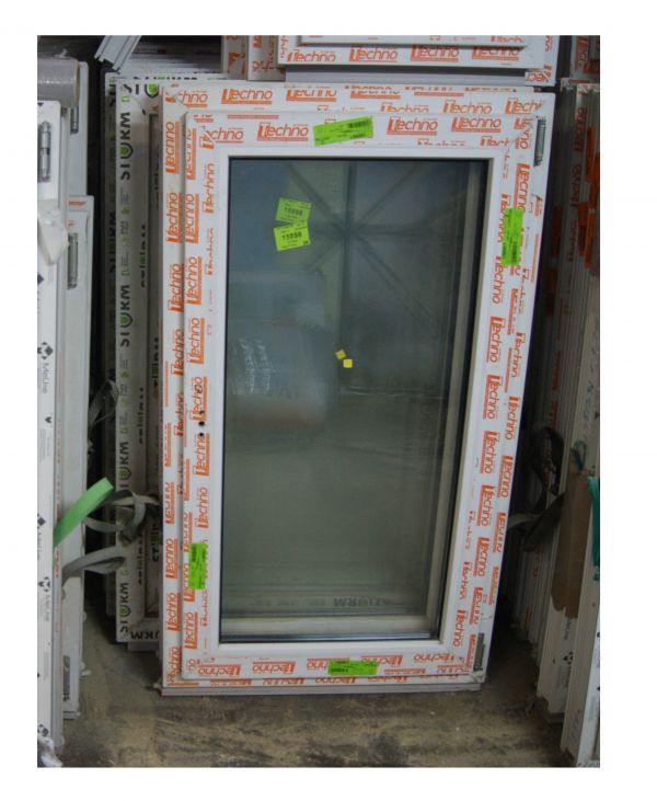 Окно ПВХ 120х70 поворотно-откидное 