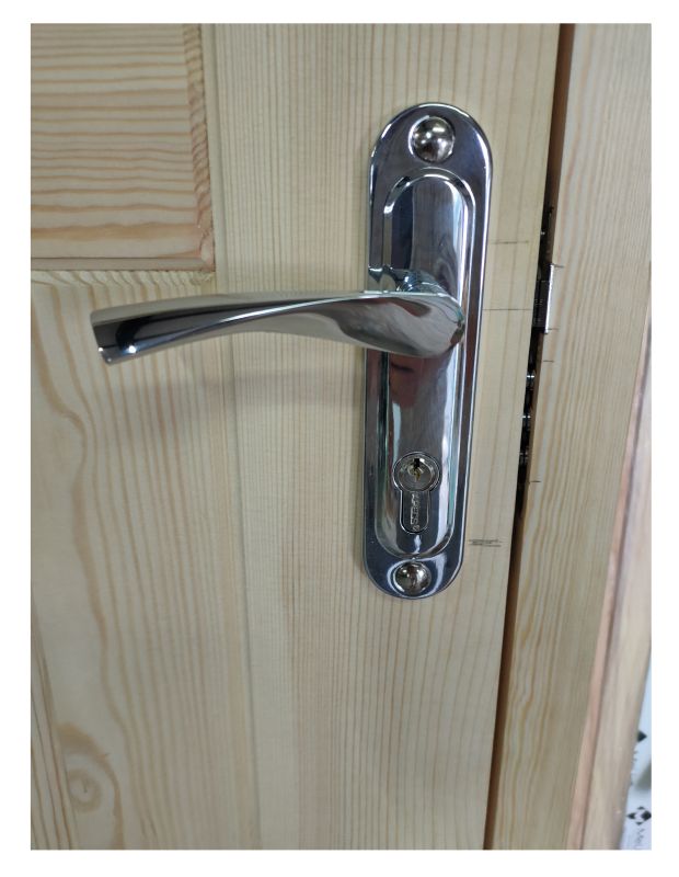 Дверь уличная со стеклопакетом 50 мм Под заказ