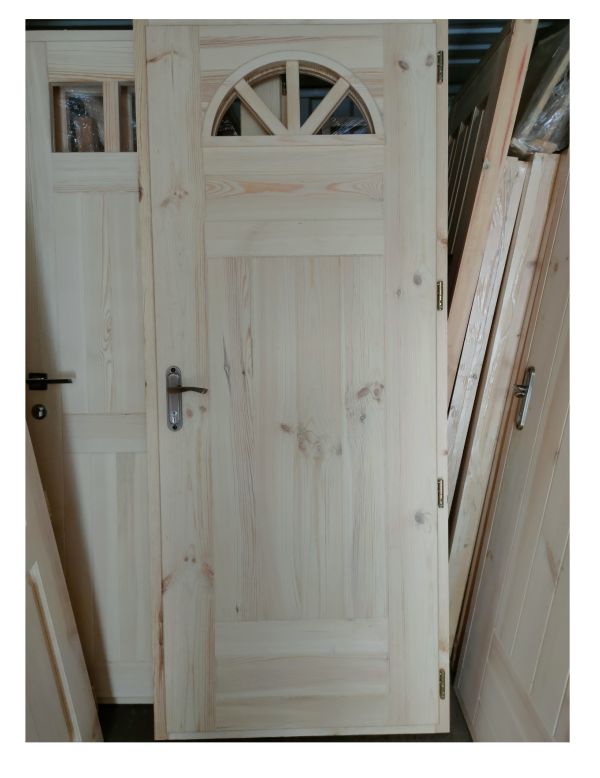 Дверь с полуаркой 50 мм