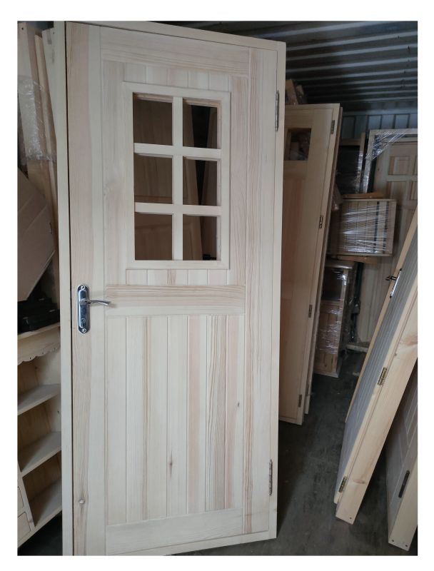 Дверь уличная со стеклопакетом 50 мм Под заказ